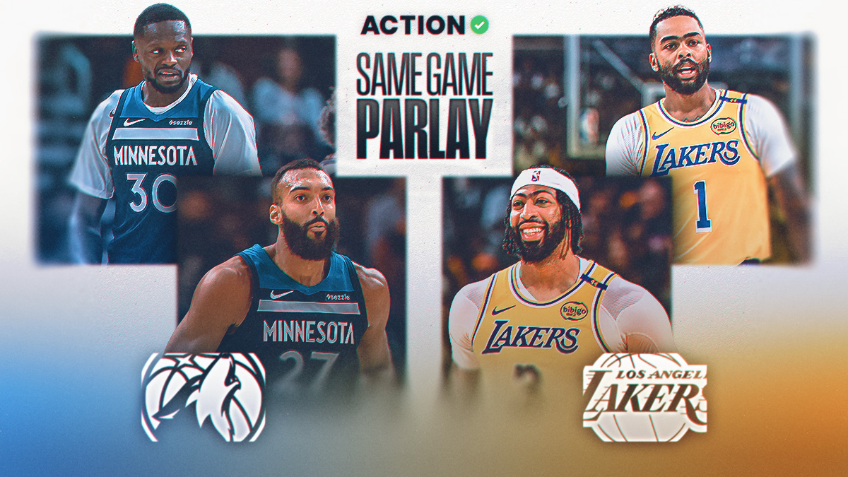 NBA Same-Game Parlay for Timberwolves vs Lakers on Tuesday, October 22 article feature image