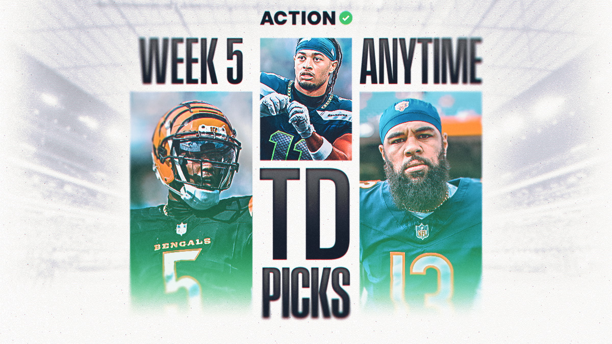 Gallant's Week 5 ATD Picks & Game Previews Image