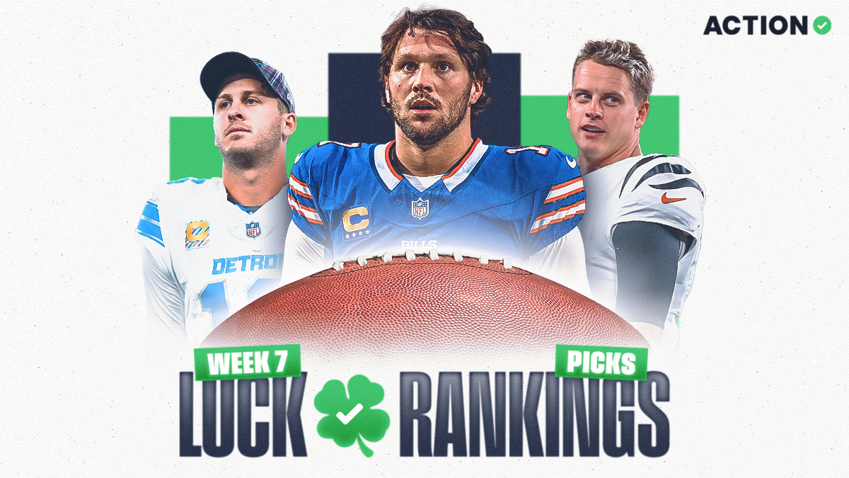 NFL Week 7 Luck Rankings Picks: 3 Games Fit Thresholds