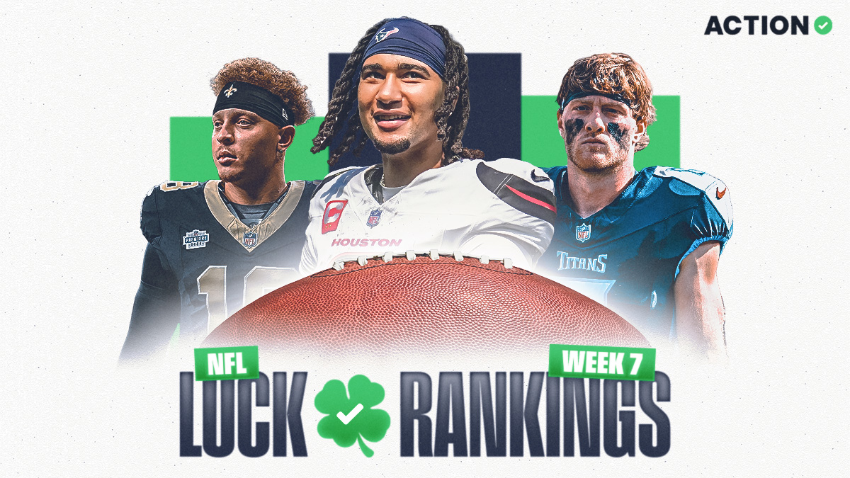 NFL Luck Rankings Week 7: Houston Sits on Top Image