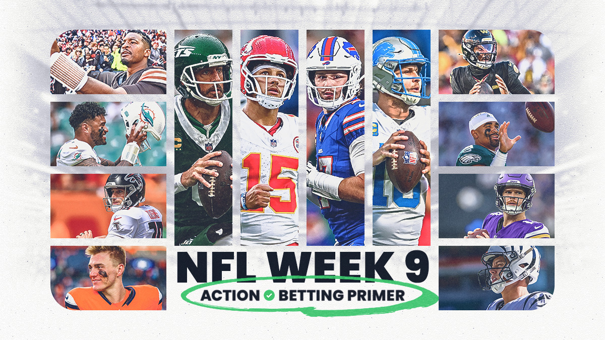 NFL Week 9 Betting Trends, Stats, Notes: Action Network Betting Primer article feature image