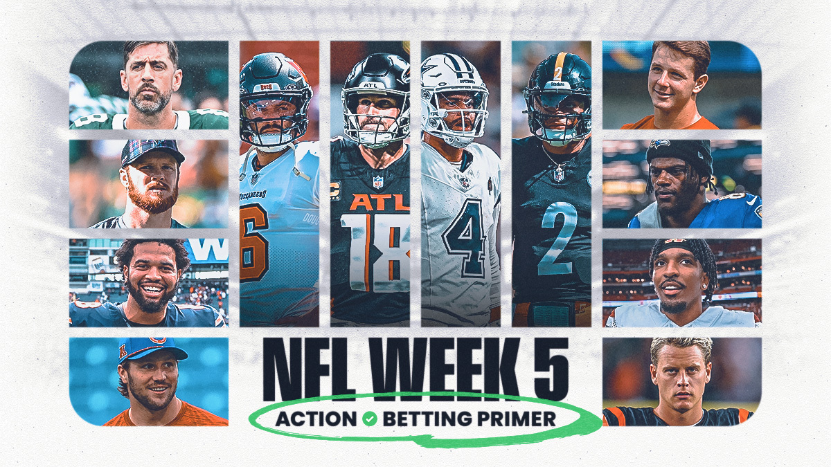 NFL Week 5 Betting Trends, Stats, Notes: Action Network Betting Primer article feature image