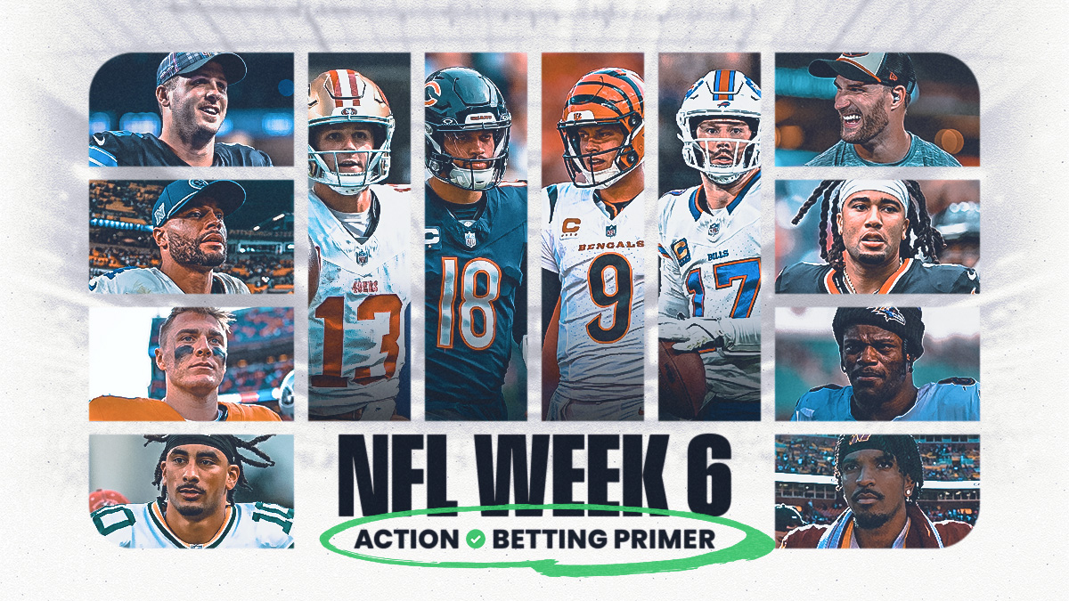 NFL Week 6 Betting Trends, Stats, Notes: Action Network Betting Primer article feature image