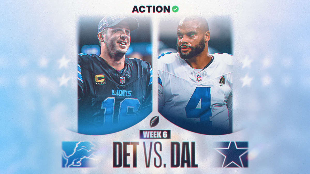 Detroit Lions at Dallas Cowboys Predictions, Odds, Preview: NFL Picks Week 6 article feature image