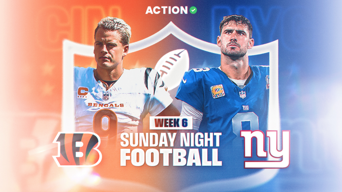 Bengals vs. Giants Prediction: Stuckey's Sunday Night Football Bet Image