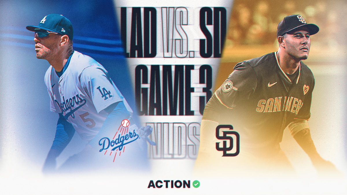 Dodgers vs Padres Prediction, Picks, Odds for Game 3 Image