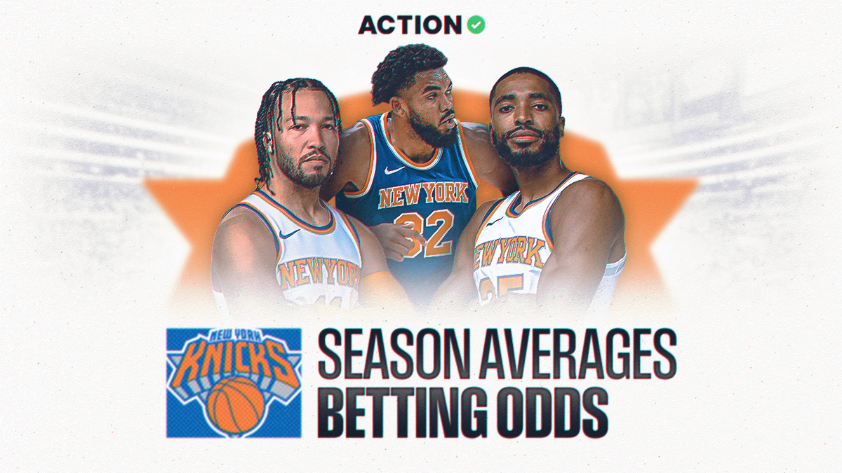 Knicks Season Averages Image