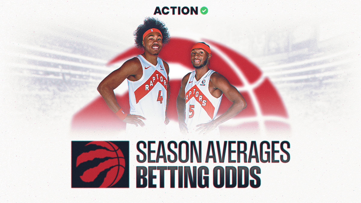 Raptors Season Averages Betting Odds for the 2024-25 NBA Season article feature image