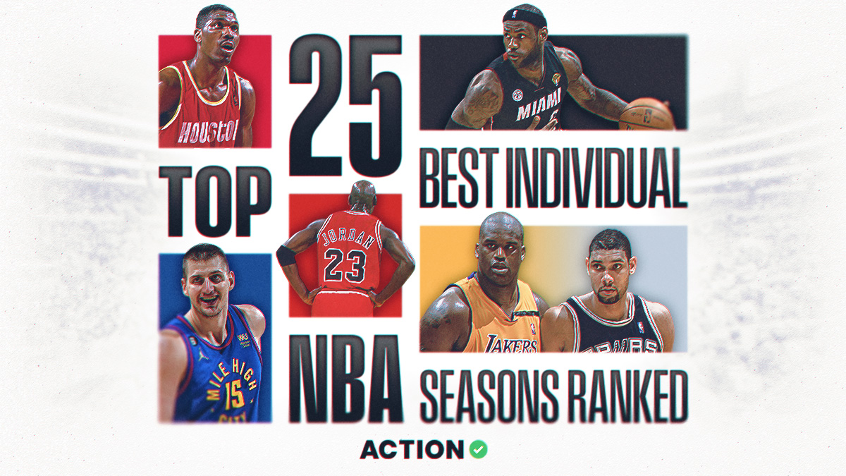 Top 25 Best Individual NBA Seasons Ranked: Unique Formula Decides The G.O.A.T. Debate