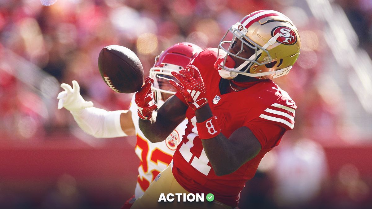 49ers WR Brandon Aiyuk (Knee) Carted Off vs. Chiefs article feature image