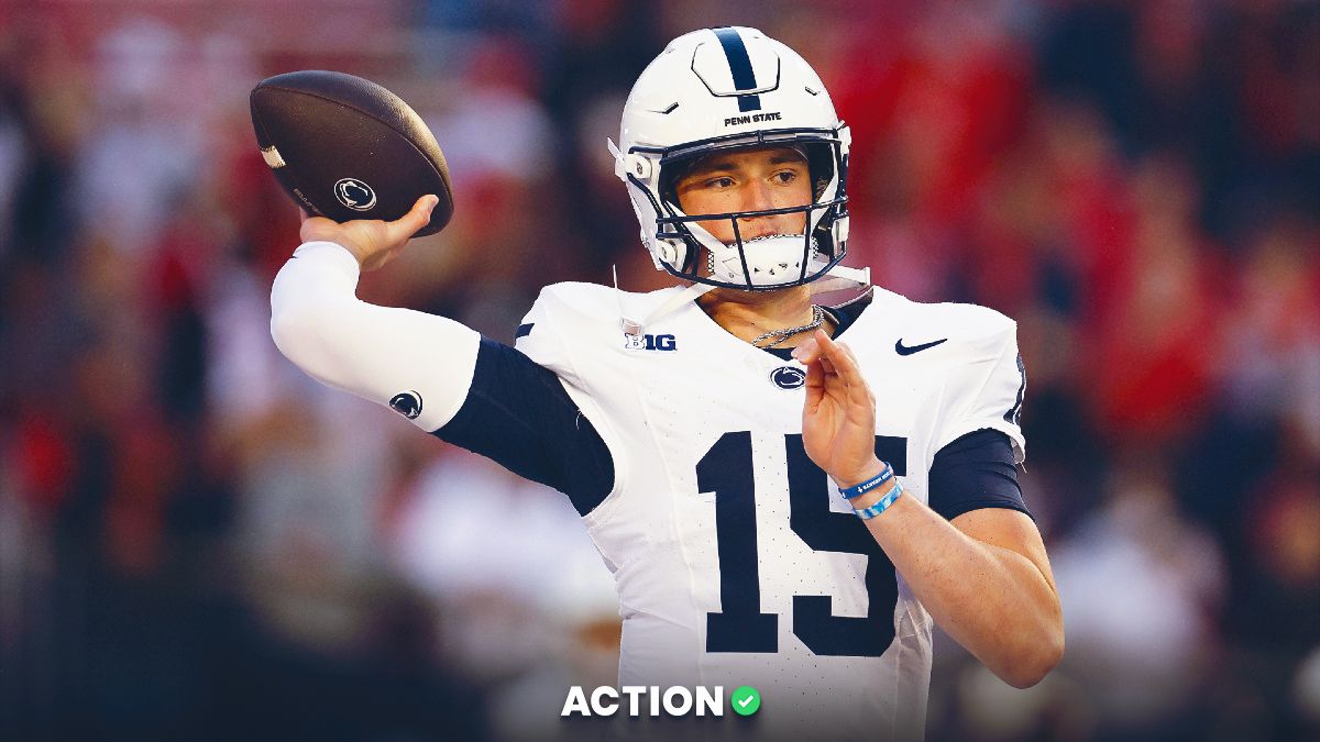 Drew Allar Injured as Penn State Rallies to Cover vs. Wisconsin article feature image