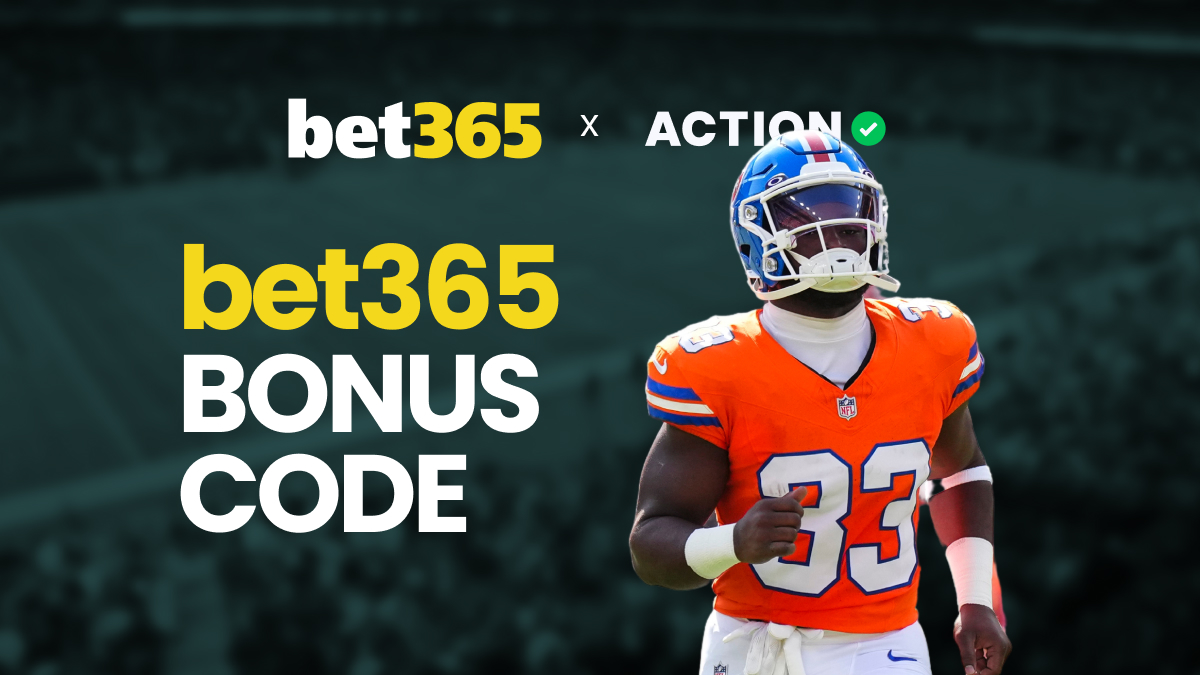 bet365 Bonus Code TOPACTION: $1,000 First Bet Safety Net or $200 in Bonus Bets for Broncos vs. Saints TNF Image