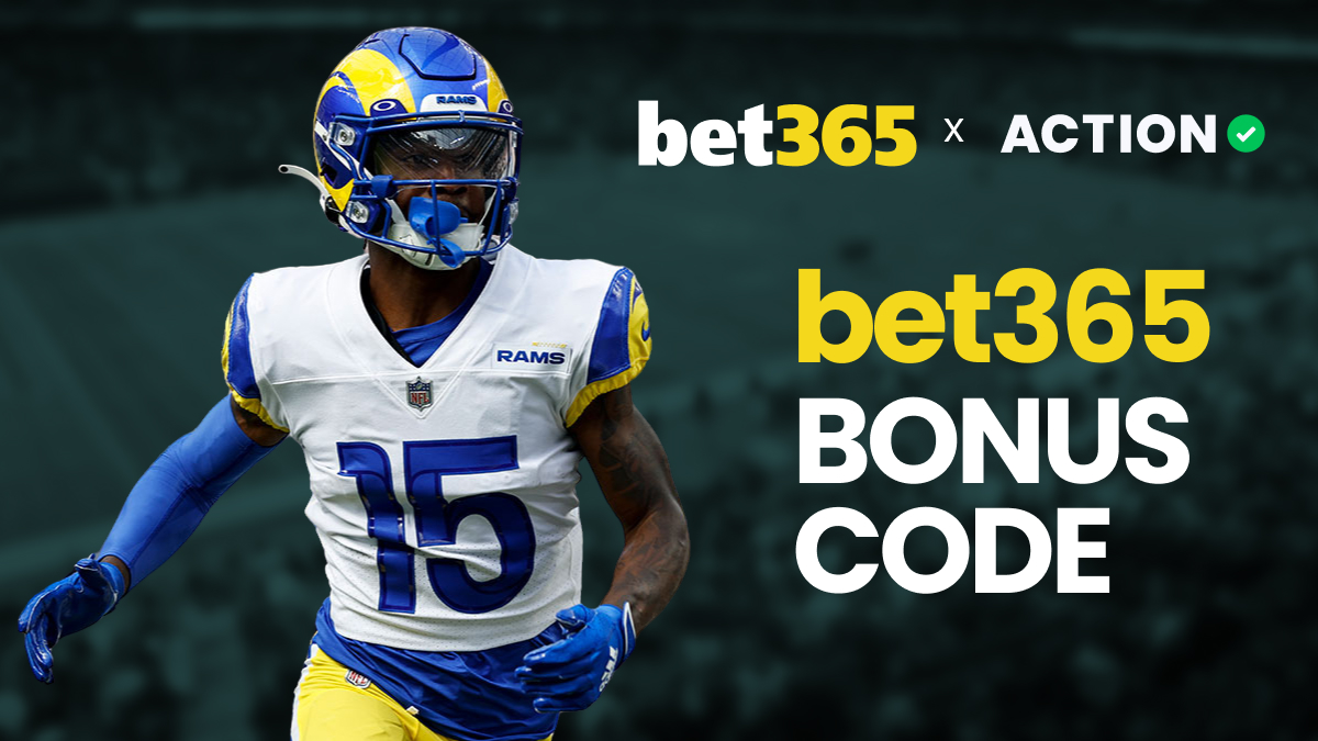 bet365 Bonus Code TOPACTION: Land $1K First Bet Safety Net or $200 in Bonus Bets for Vikings vs. Rams TNF Image