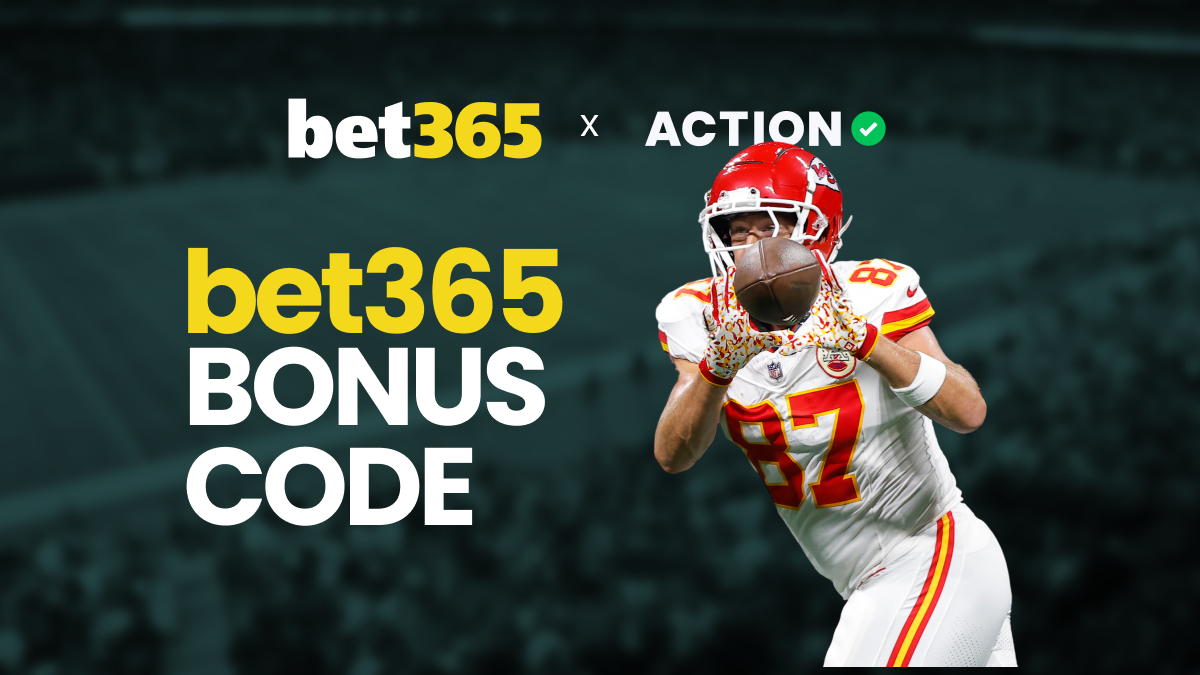 bet365 Bonus Code TOPACTION Gets $1,000 Bet Insurance or $200 Bet-and-Get for Saints-Chiefs MNF Image