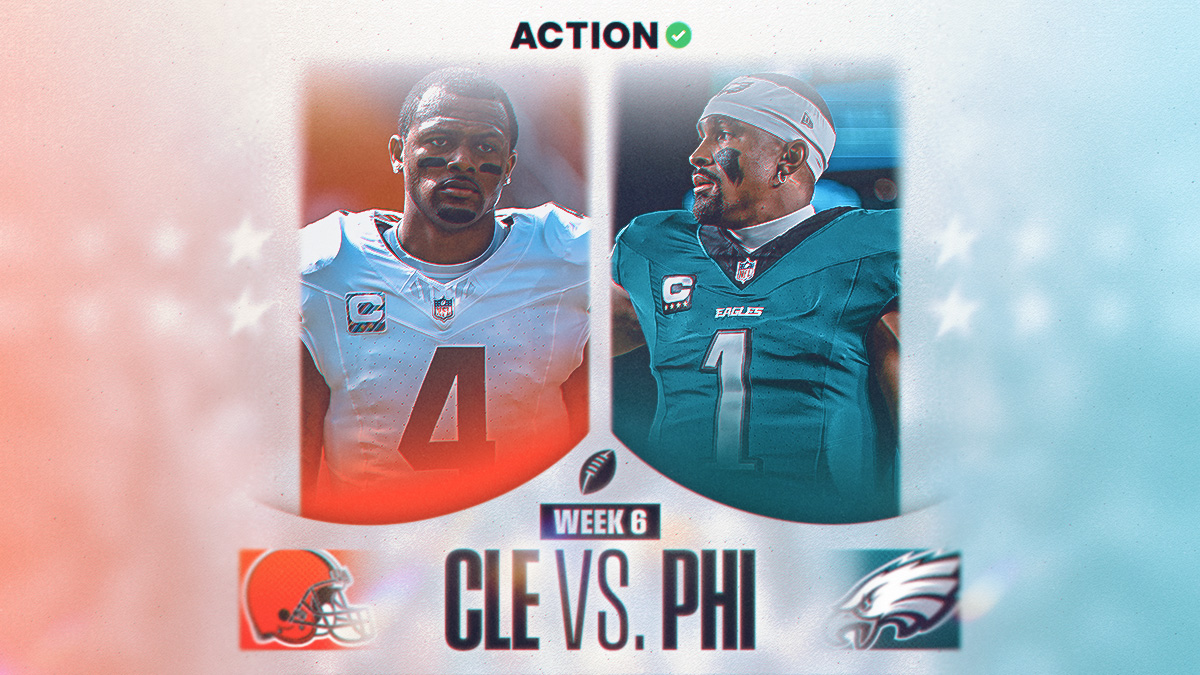 Browns vs. Eagles Prediction, Odds, Spread, How To Watch NFL Week 6 article feature image