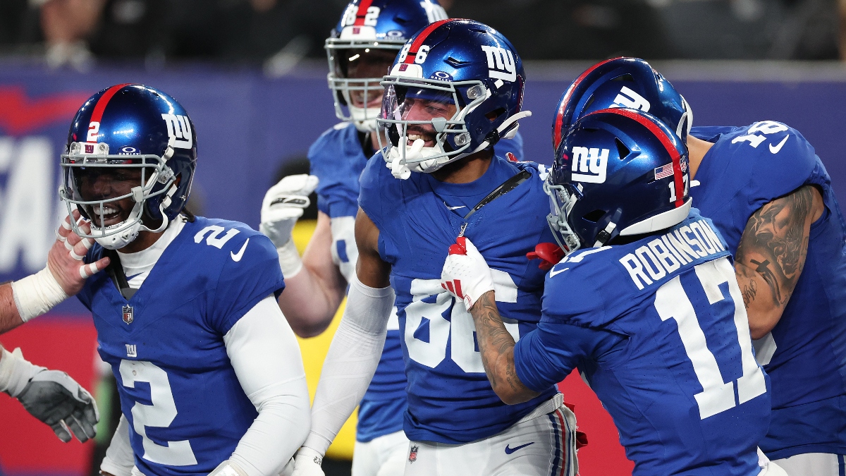 Monday Night Football +600 Touchdown Pick for Giants vs Steelers article feature image