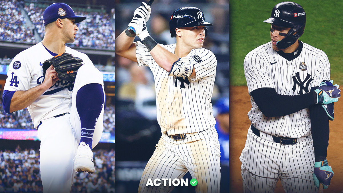 Dodgers vs Yankees Game 5 Prop Bets for Aaron Judge, Jack Flaherty, Anthony Volpe article feature image