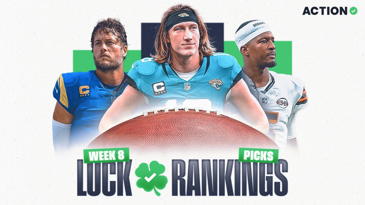 NFL Week 8 Luck Rankings Picks: 6 Games Fit Thresholds article feature image