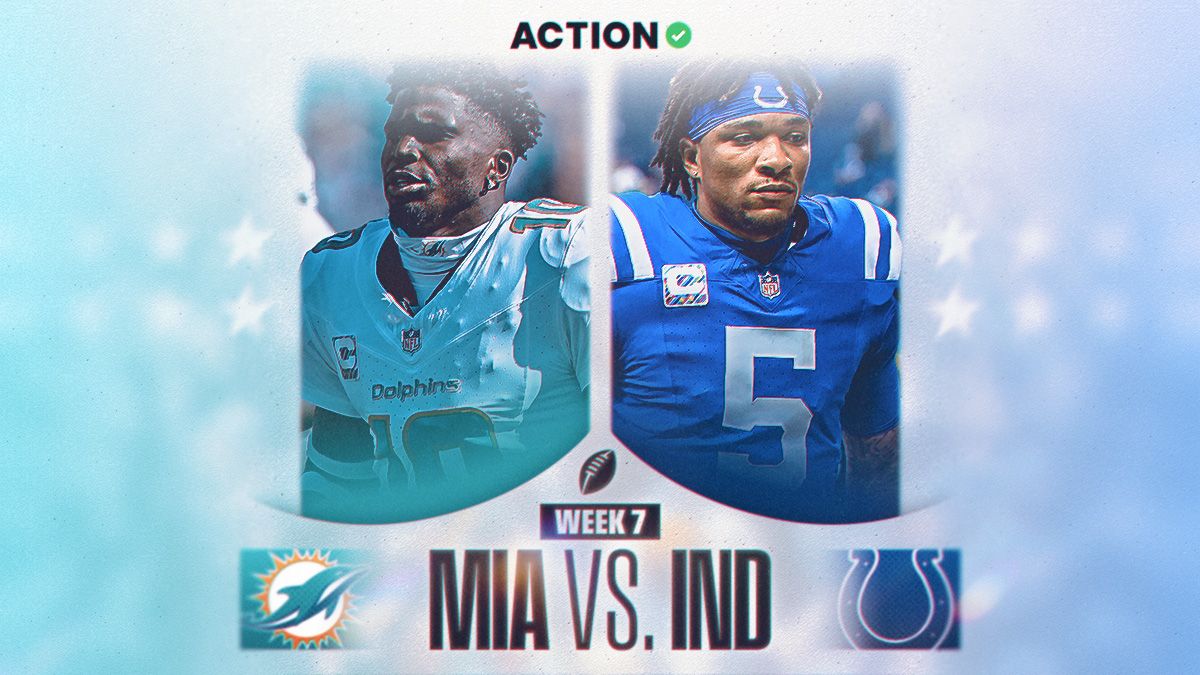 Dolphins vs. Colts Picks, Predictions, Odds, Best Bets for NFL Week 7 article feature image