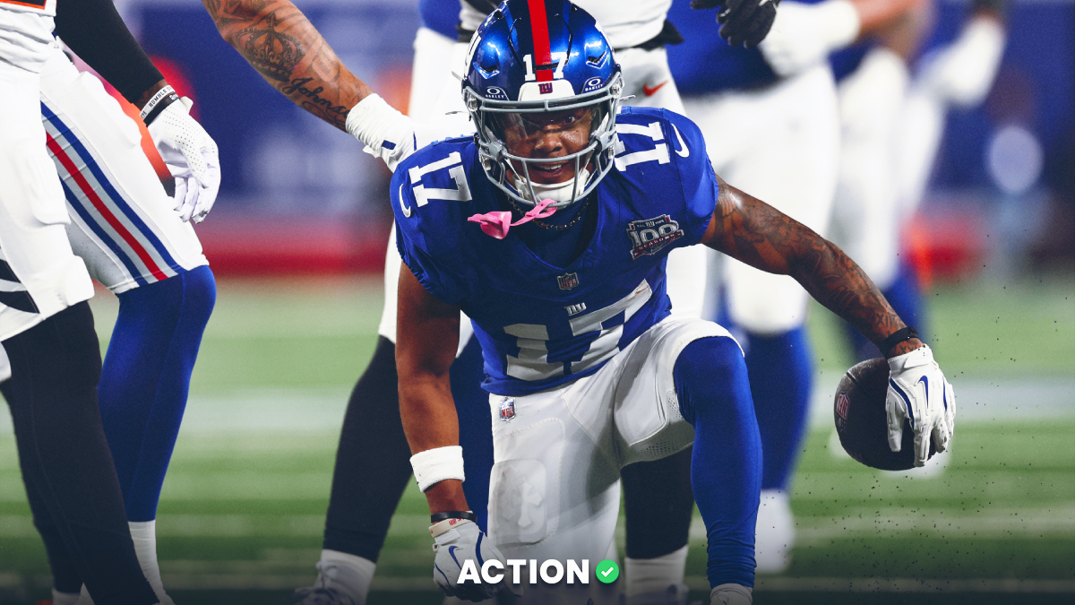 Monday Night Football Prop for Giants vs Steelers: Wan’Dale Robinson Receptions Bet