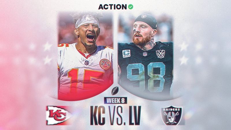 Chiefs vs. Raiders Prediction, Picks, Odds, Best Bets for NFL Week 8