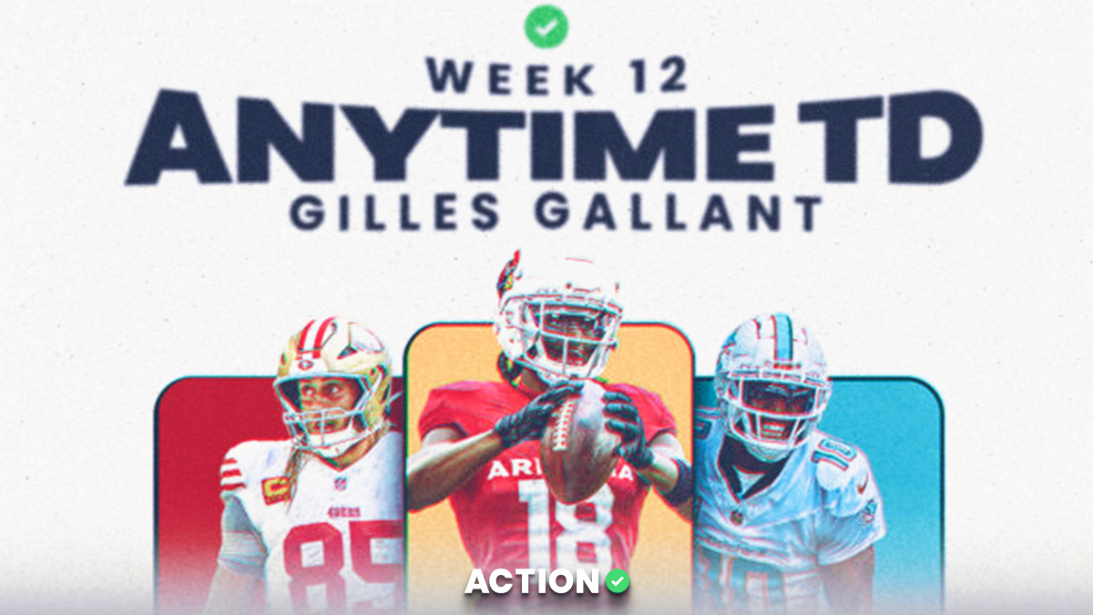 Gallant's Week 12 ATD Picks & Game Previews article feature image