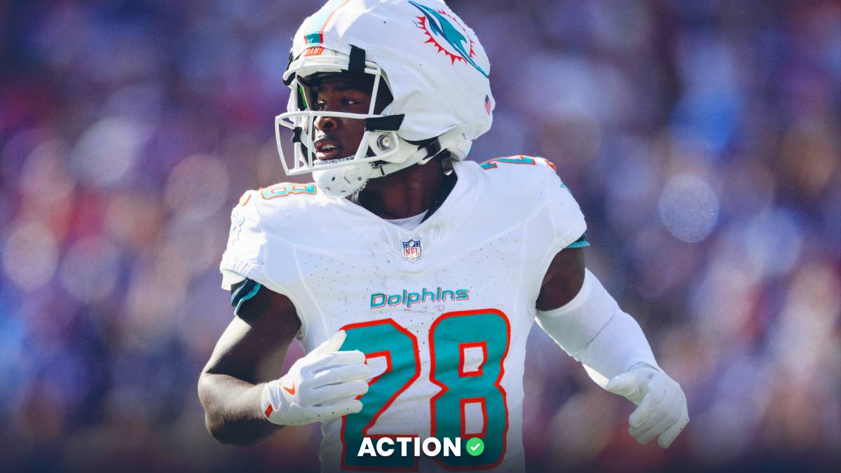 De’Von Achane Parlay for Dolphins vs Rams on Monday Night Football