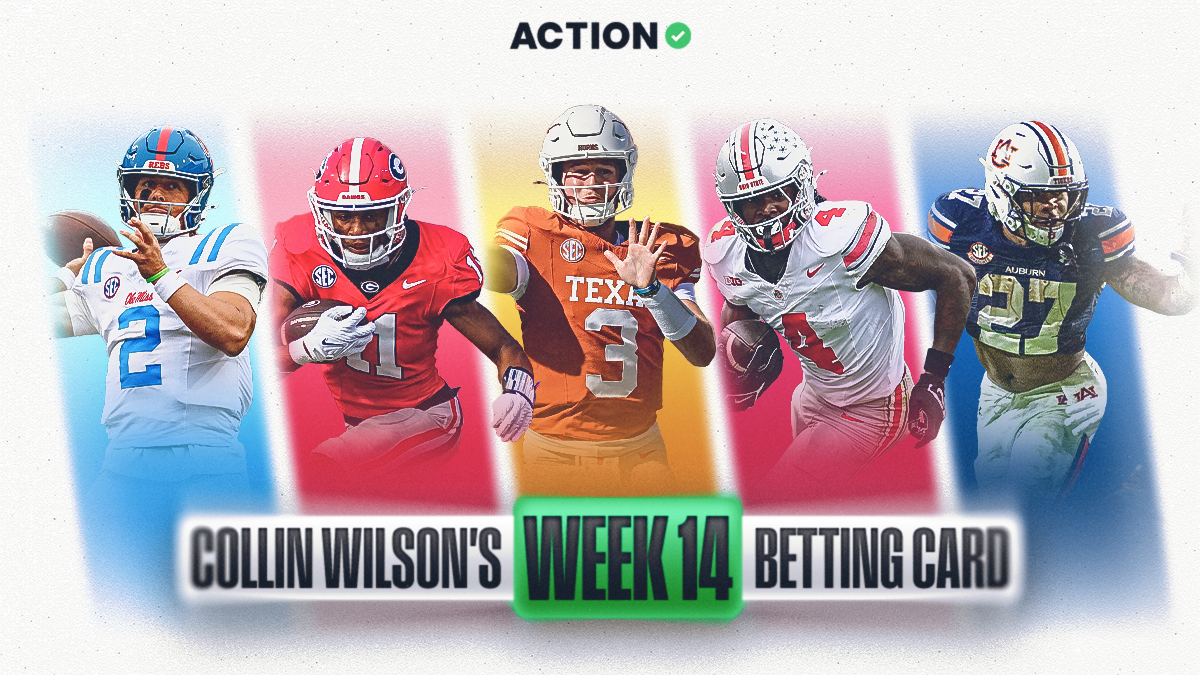 College Football Predictions, Picks: Collin Wilson’s Week 14 Bets for Ohio State vs Michigan, Alabama vs Auburn