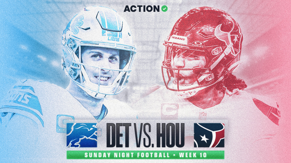 Lions vs. Texans Prediction: Stuckey's SNF Pick article feature image