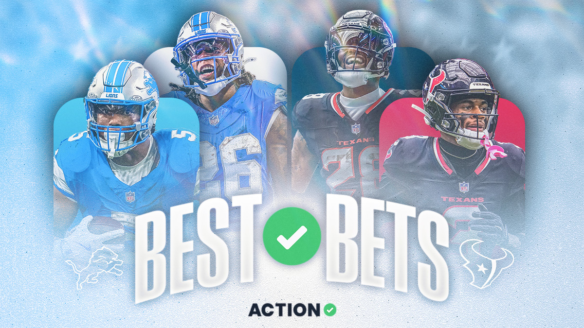 Lions vs. Texans Best Bets: Our Favorite SNF Picks article feature image