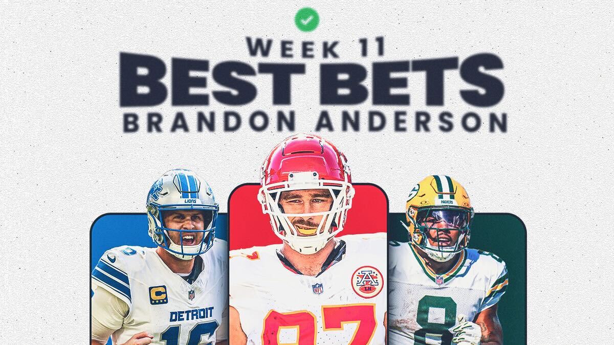 Anderson's NFL Week 11 Picks & SGPs Image