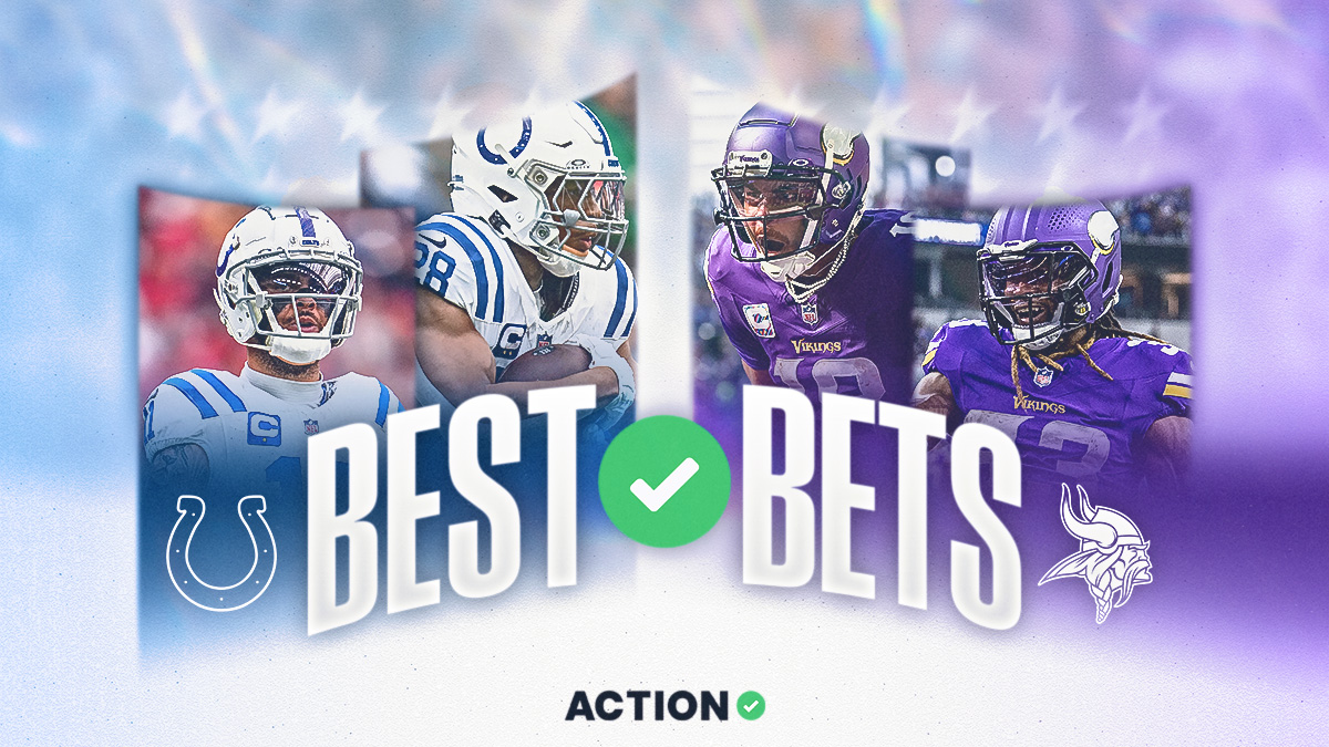 Colts vs. Vikings Picks: Our Staff's SNF Best Bets article feature image