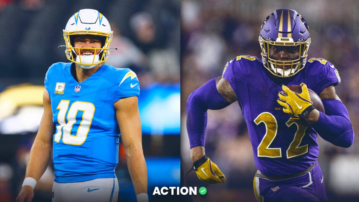 Ravens vs. Chargers Player Props for Justin Herbert, Derrick Henry, Will Dissly