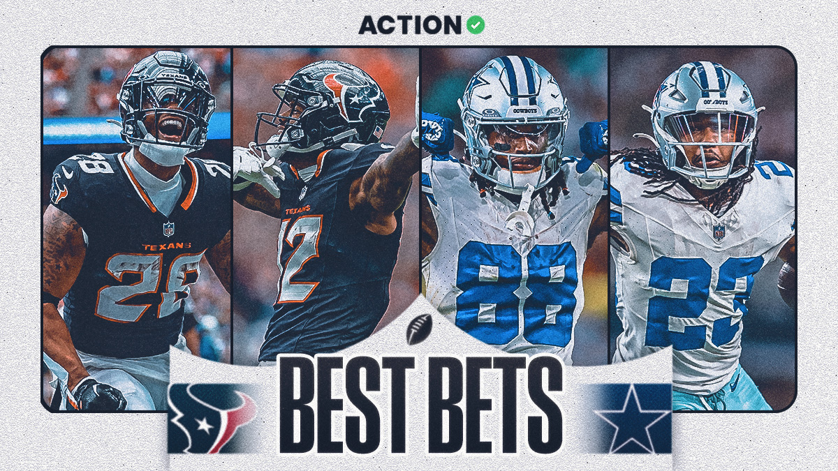 Texans vs. Cowboys Picks: Our MNF Best Bets article feature image