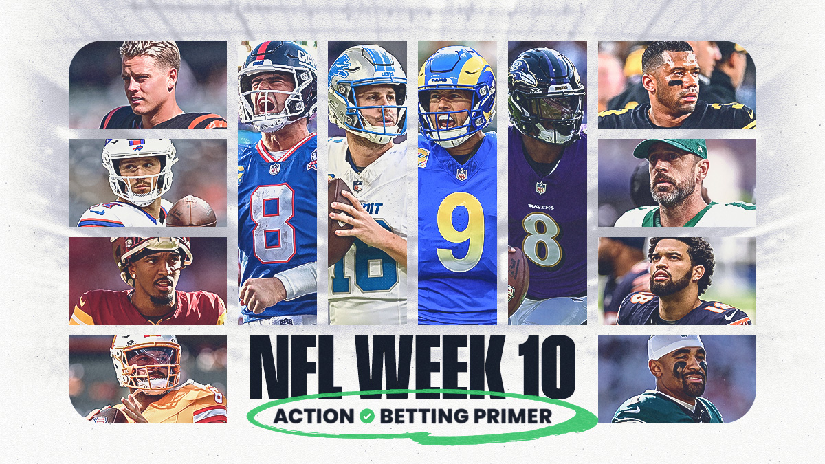 NFL Week 10 Betting Trends, Stats, Notes: Action Network Betting Primer Image