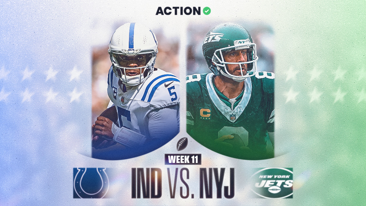 Colts vs. Jets Prediction, Odds, Spread, How To Watch — NFL Week 11 article feature image