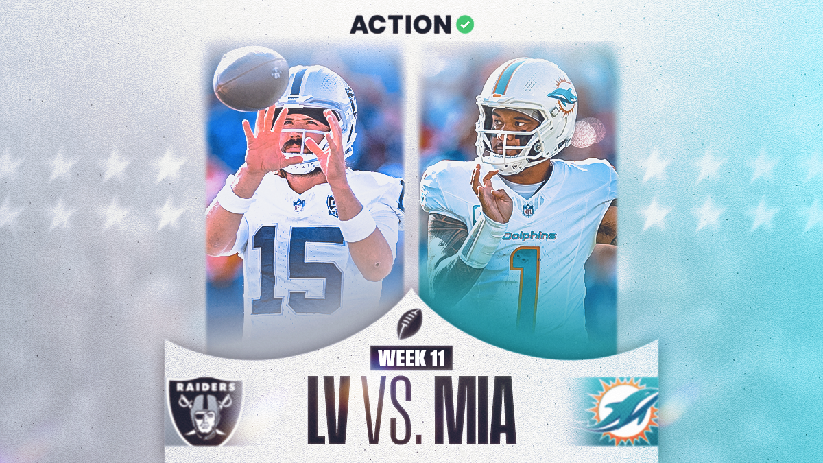 Las Vegas Raiders at Miami Dolphins Predictions, Odds, Preview: NFL Picks Week 11