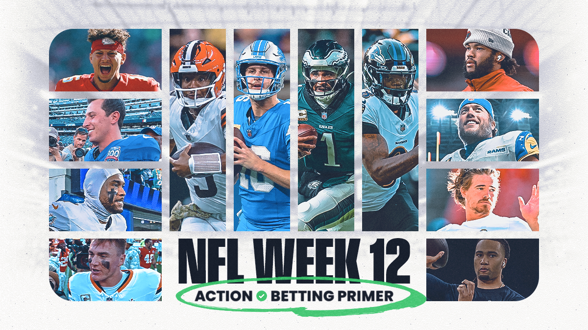 NFL Week 12 Betting Trends, Stats, Notes: Action Network Betting Preview Image