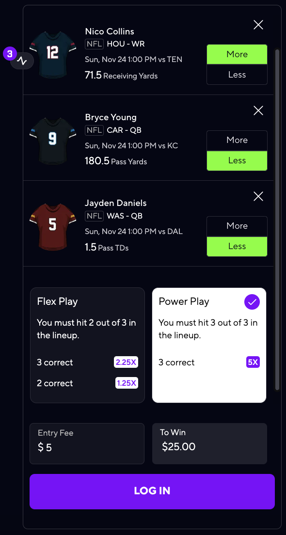prizepicks-promo-code-sunday-november-24