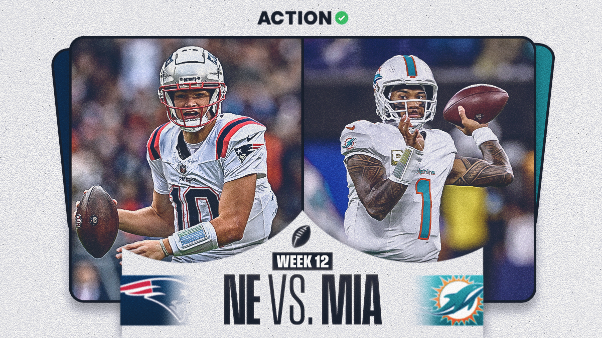 New England Patriots vs. Miami Dolphins Prediction, Pick, Odds for NFL Week 12