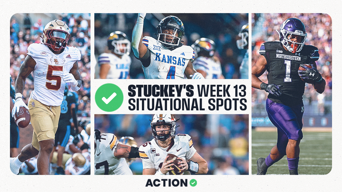 College Football Picks, Predictions: Stuckey’s Week 13 Bets for Colorado vs. Kansas, Army vs. Notre Dame, More