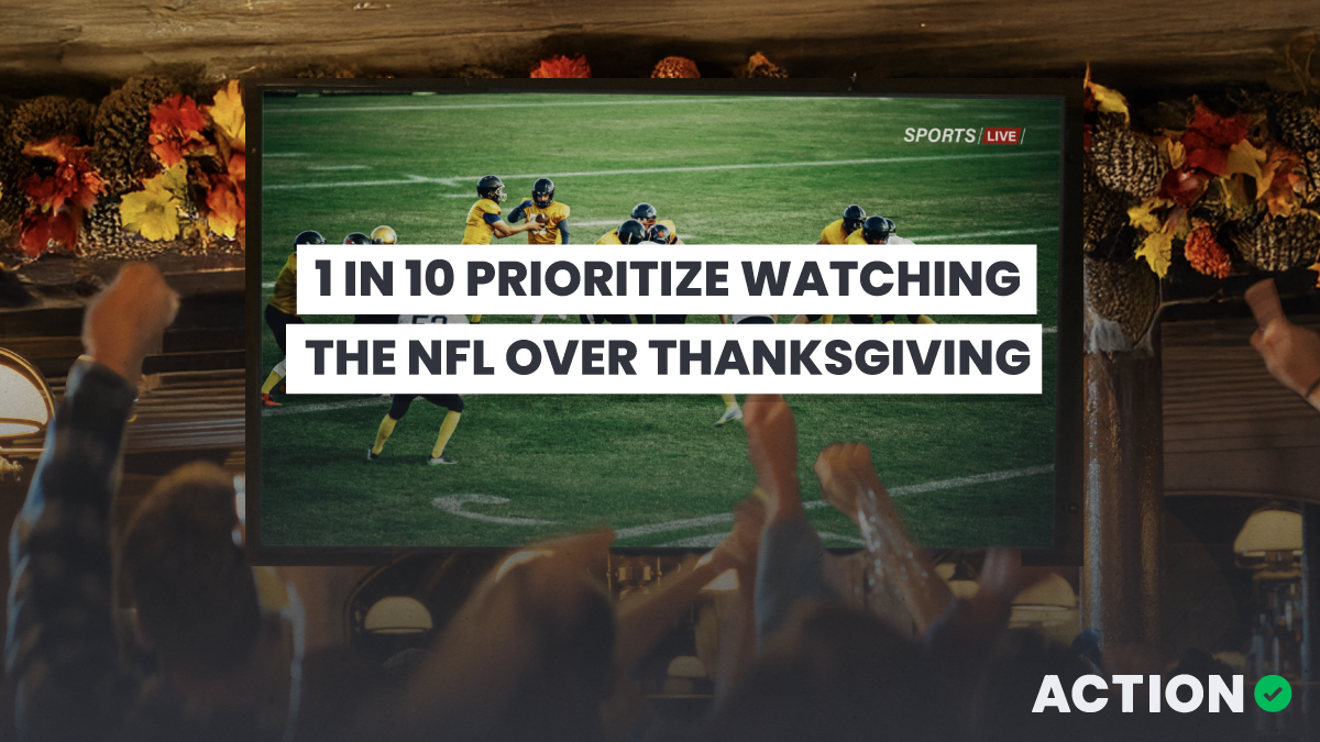 1 in 10 Prioritize Watching the NFL over Thanksgiving