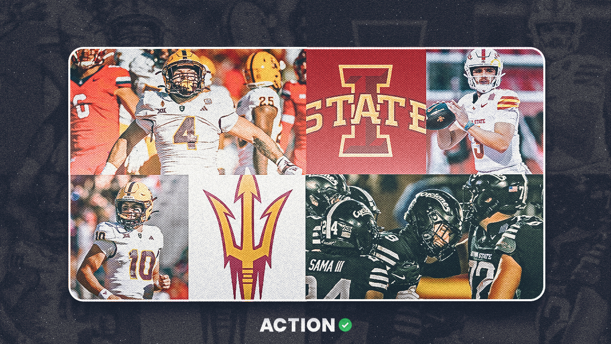 Our Picks & Best Bets for #16 Iowa State vs. #15 Arizona State Image