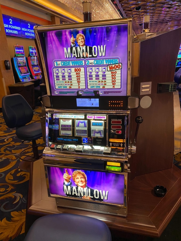 Barry Manilow has a slot machine and a lifetime residency at The Westgate in Las Vegas