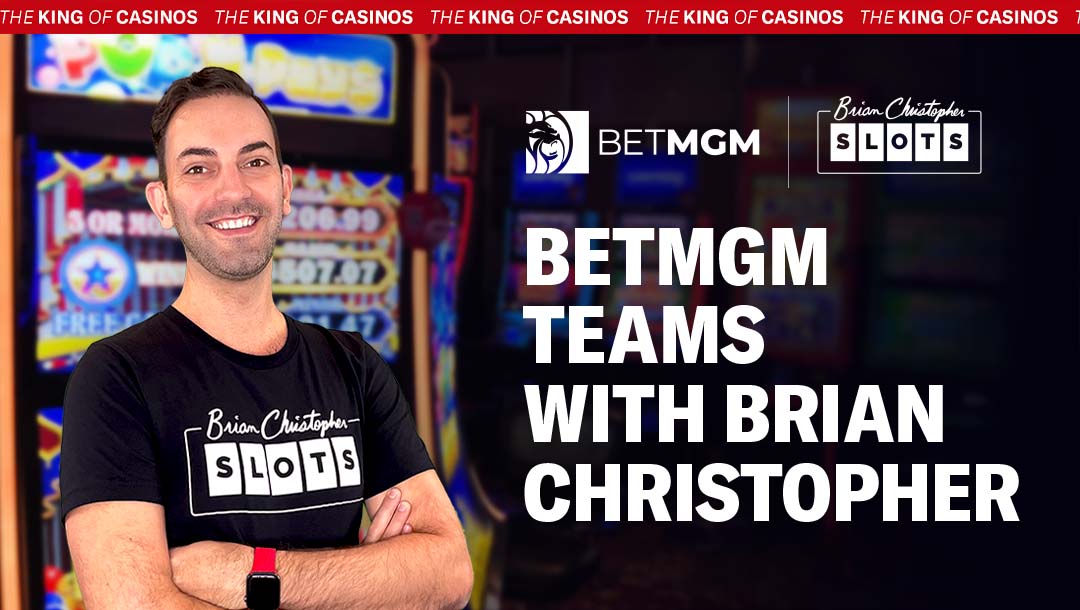 Brian Christopher is a casino influencer and BetMGM partner