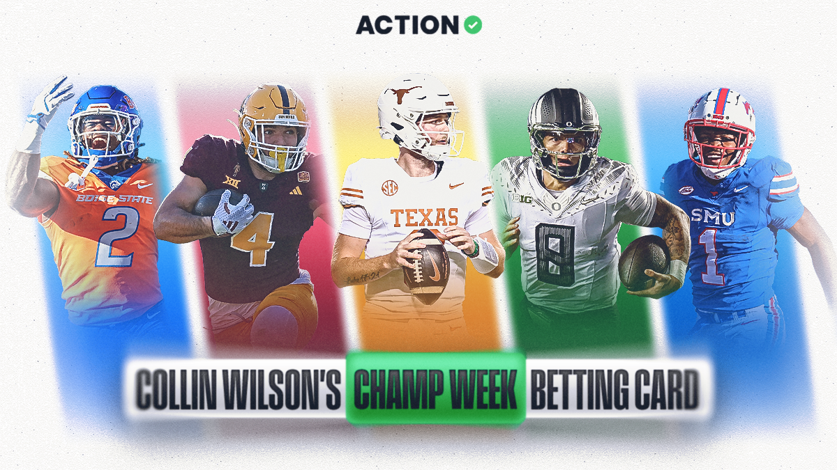 Wilson's NCAAF Conference Championship Betting Card Image