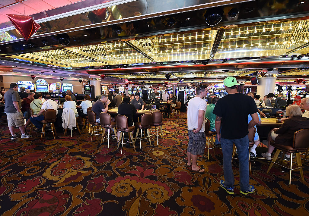 a new report found more guests were gambling on the casino floor in november in the united states