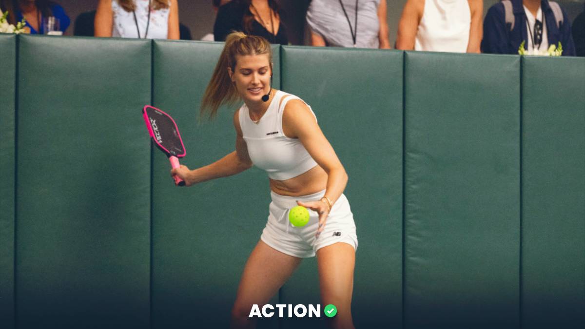 Why Everyone Is Talking About What Genie Bouchard Wore to the Casino