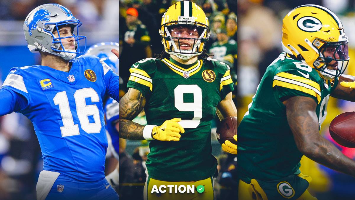 Packers vs. Lions Parlay: FanDuel Triple Crown Leaders for Thursday Night Football article feature image