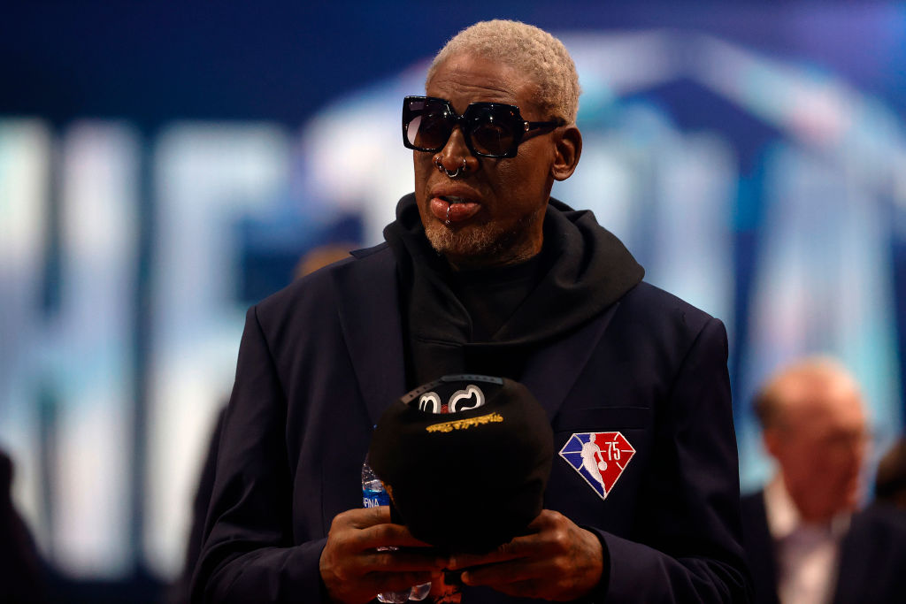 dennis rodman will place a ceremonial first bet at Caesars Virginia in Danville